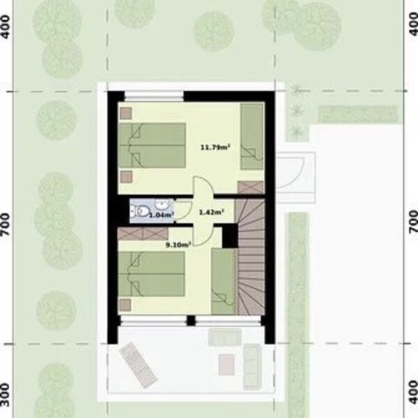 Dom marcel schemat 2